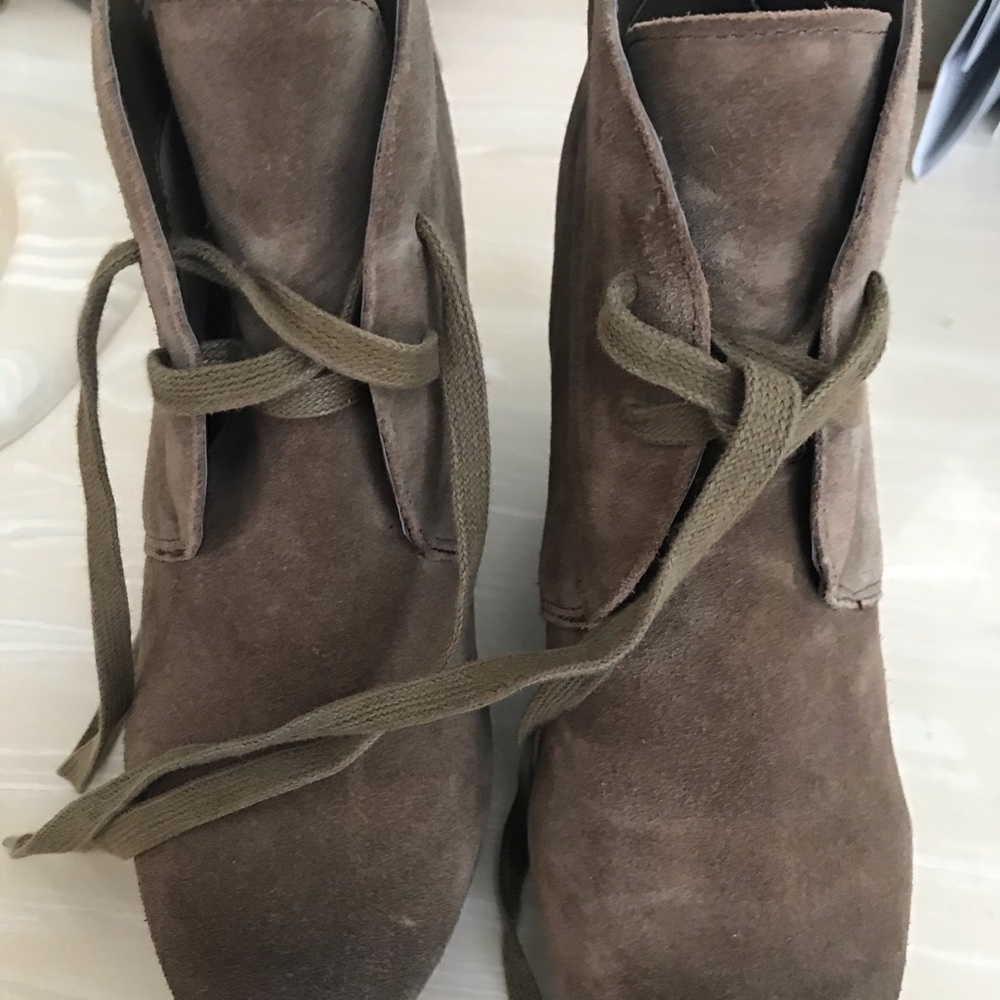 Suede Wedges - Picture 4 of 4